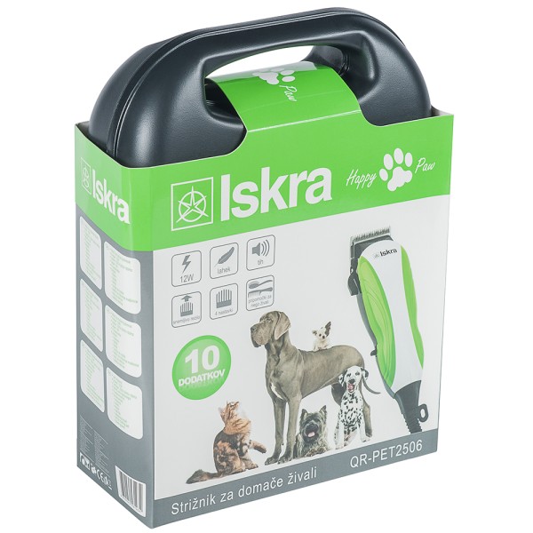 Iskra QR-PET2506 Машинка за шишање на домашни миленици