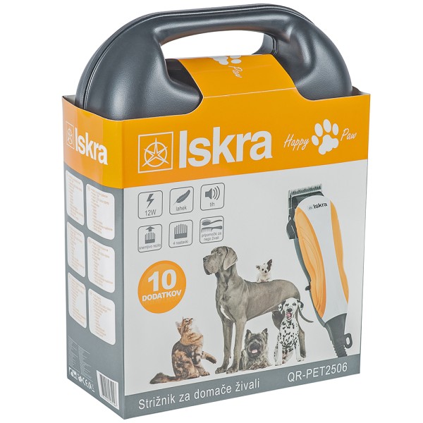 Iskra QR-PET2506 Машинка за шишање на домашни миленици