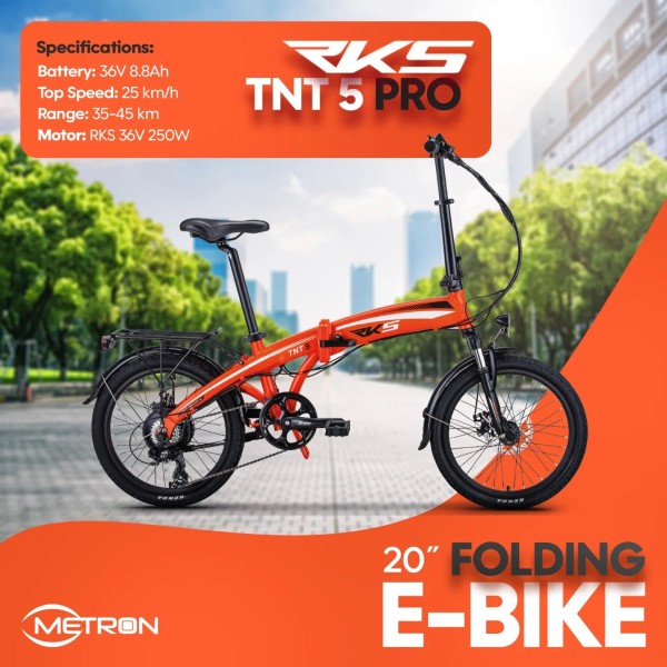 RKS TNT 5 PRO E-BIKE електричен велосипед